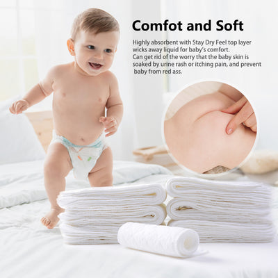 10pcs/set Reusable Baby Diapers Cloth Diaper Panties