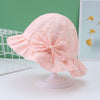 Cute Bows Kids Hat Children Girl Bucket Cap