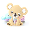 Baby Animal Silicone Teethers Dog Dinosaur Koala Baby Teething Product