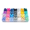 Lofca 9mm 100pcs Silicone Teething Beads Teether Baby Nursing