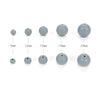 Lofca 9mm 100pcs Silicone Teething Beads Teether Baby Nursing