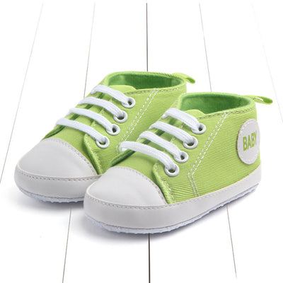 Baby Canvas Classic Sports Sneakers Newborn Baby