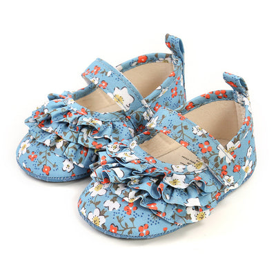 Baby Girls Cotton Shoes Retro Spring Autumn Toddlers